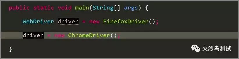 Why WebDriver driver = new FirefoxDriver();