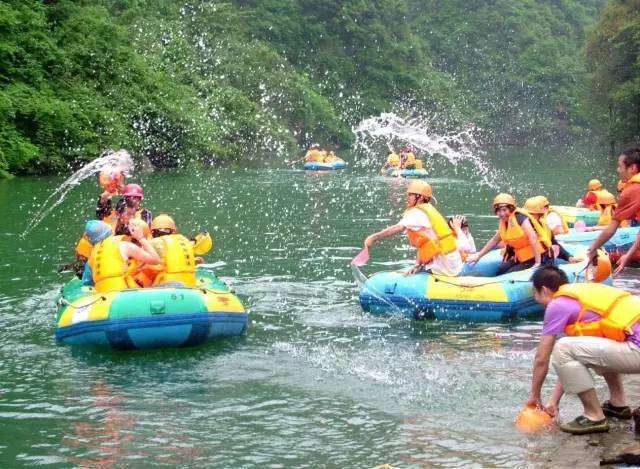 National Day Holiday·Shidu cottage-Bamboo raft【十渡漂流】