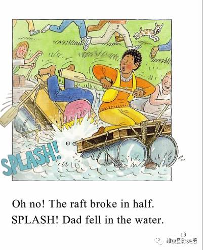 （英文绘本）外教讲故事 The Raft Race