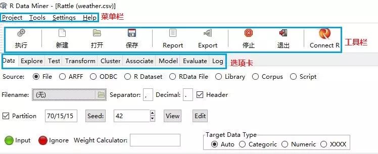 R语言-Rattle数据挖掘（2）