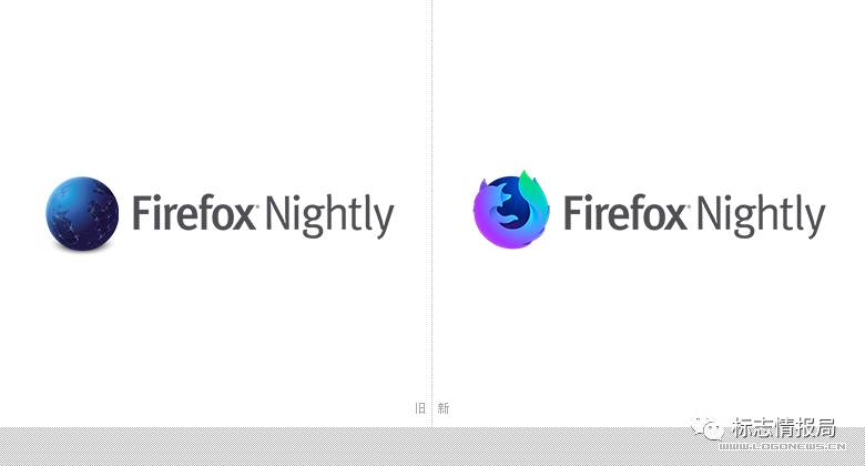 火狐浏览器每夜版Firefox Nightly更换新LOGO