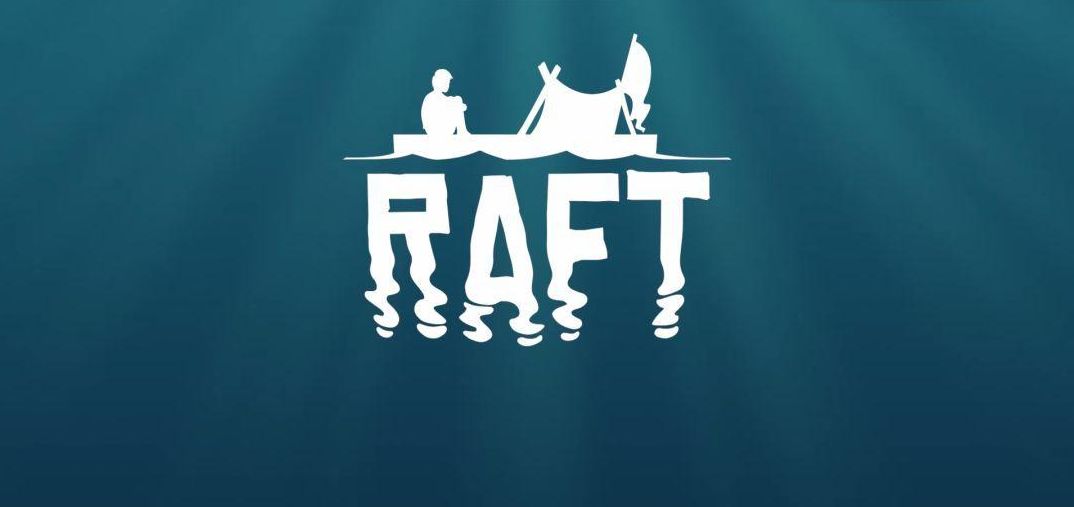 steam抢先体验游戏《Raft》开局一条船，装备全靠捞