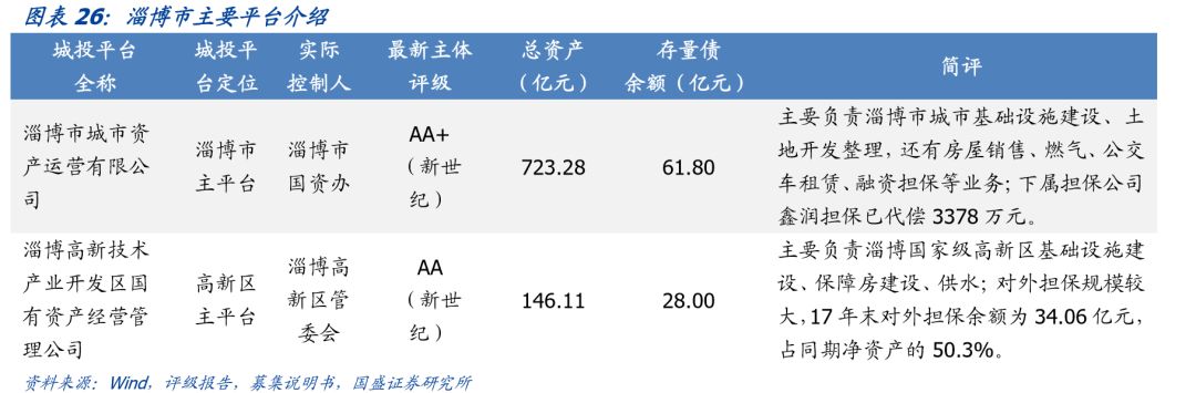 山东省111个城投平台详尽数据挖掘