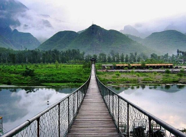 National Day Holiday·Shidu cottage-Bamboo raft【十渡漂流】