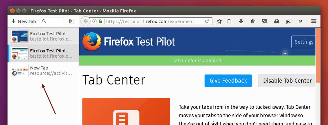 Firefox发布了更多实验特性