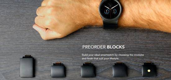 模块化智能手表Blocks Wearables 已接受预定！