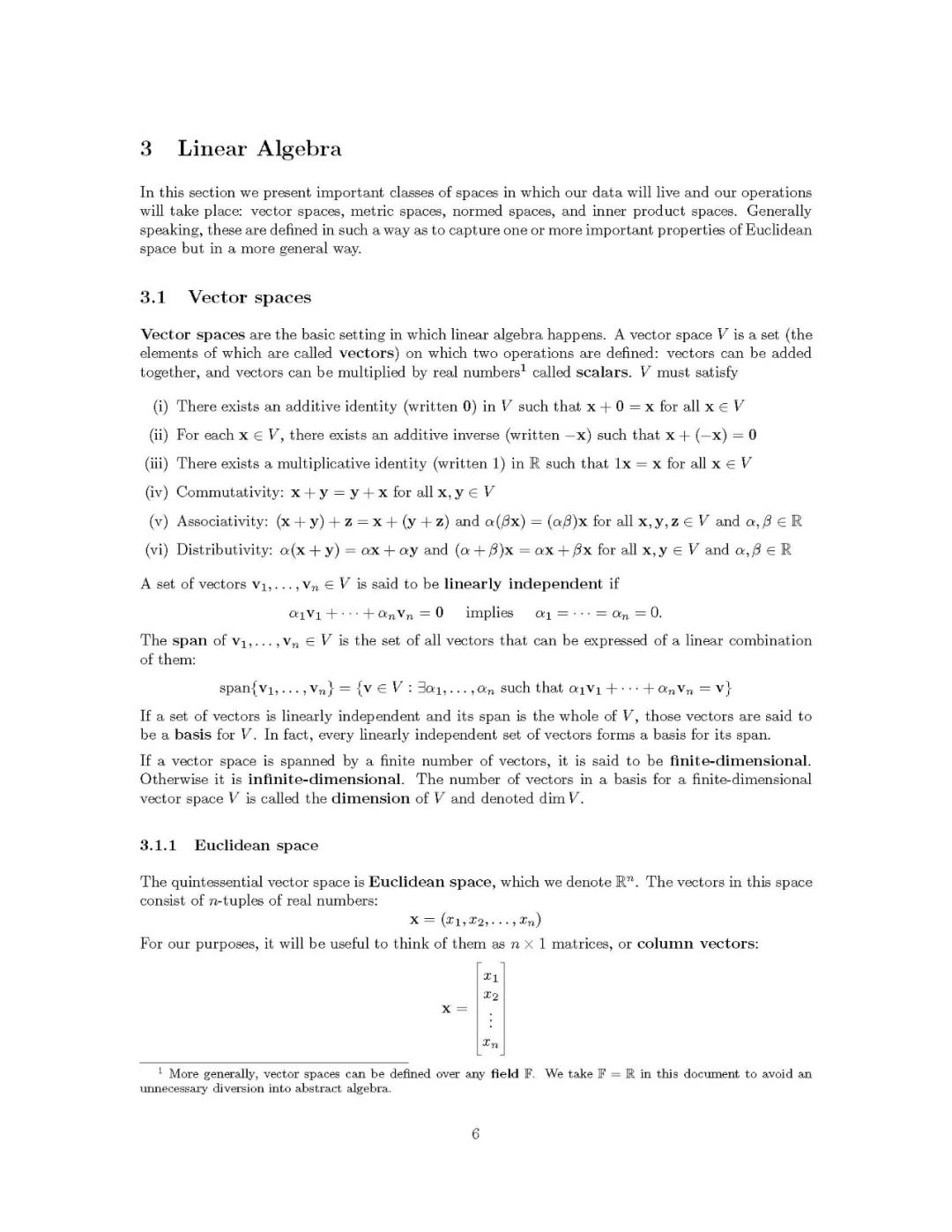 伯克利经典《机器学习数学基础》，47页pdf