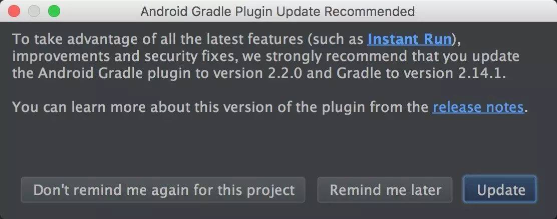 【重要】Android Studio 2.2 来啦