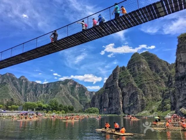 National Day Holiday·Shidu cottage-Bamboo raft【十渡漂流】