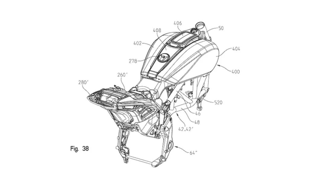印第安FTR1200被曝光，多项专利透露模块化车架