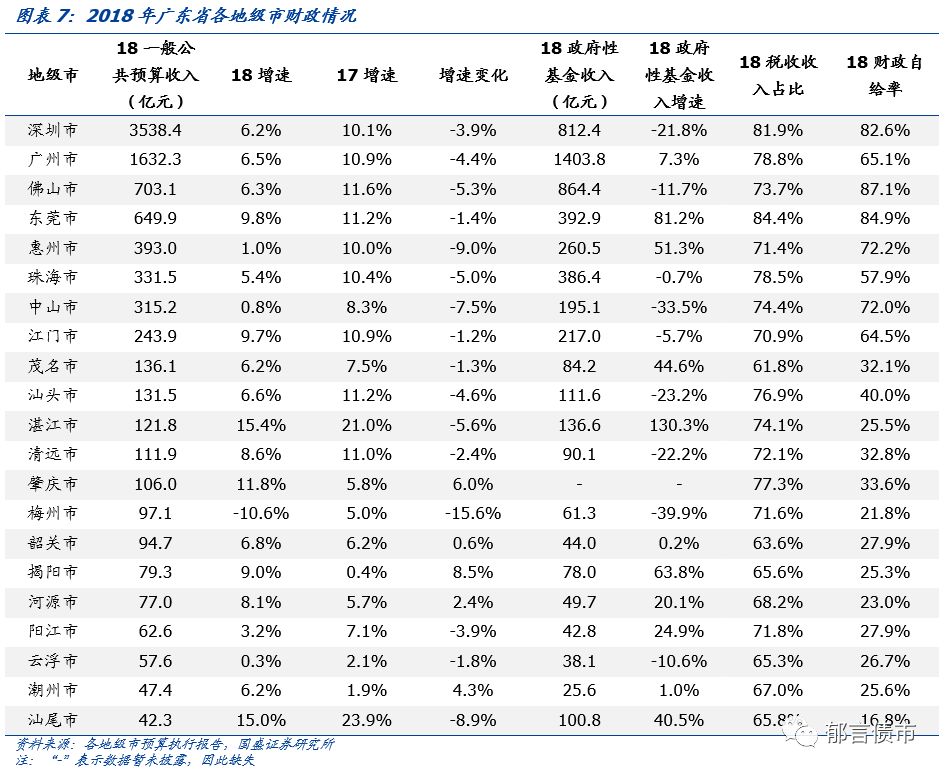 广东省63个城投平台详尽数据挖掘——走遍中国之二十