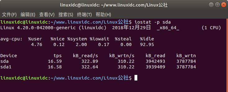 用于检测查看磁盘活动的Linux命令