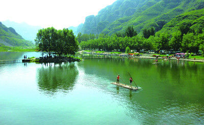 National Day Holiday·Shidu cottage-Bamboo raft【十渡漂流】