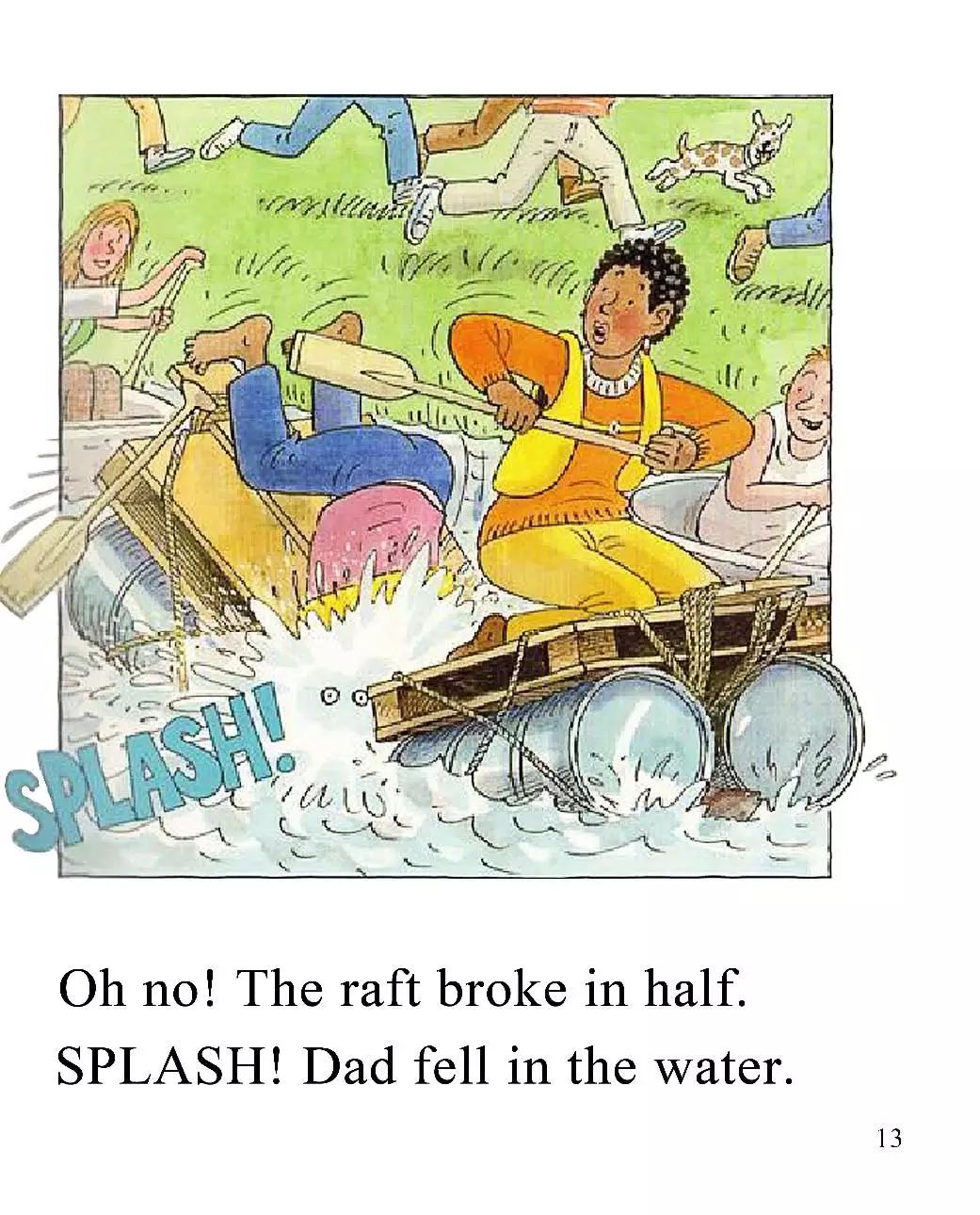 今日绘本：The Raft Race