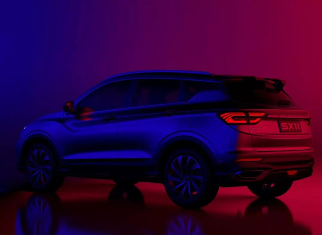 BMA模块化平台/定位小型SUV 吉利SX11官图发布