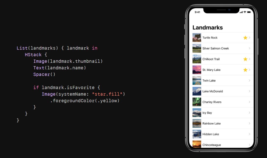 百行代码变十行，苹果SwiftUI可视化编程让开发者惊呼完美