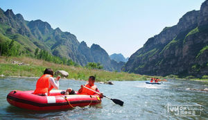 National Day Holiday·Shidu cottage-Bamboo raft【十渡漂流】