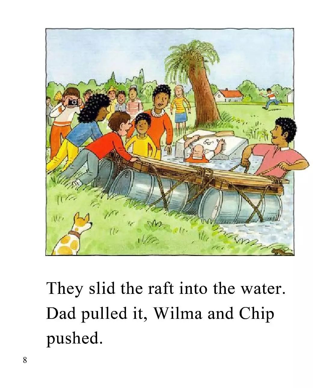 今日绘本：The Raft Race