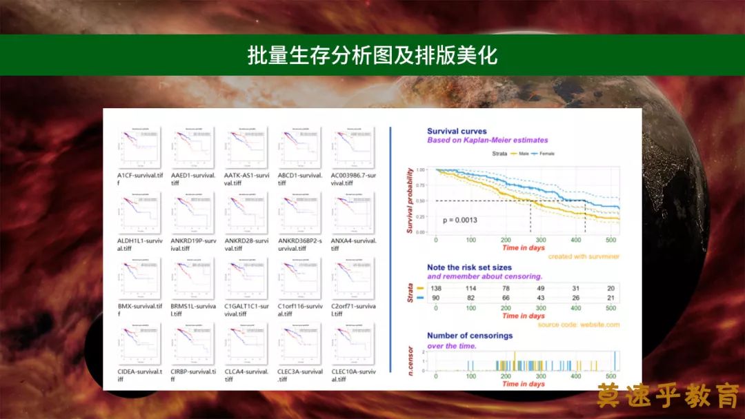 我们也要开班讲临床医生的数据挖掘了（R,GEO,TCGA）。