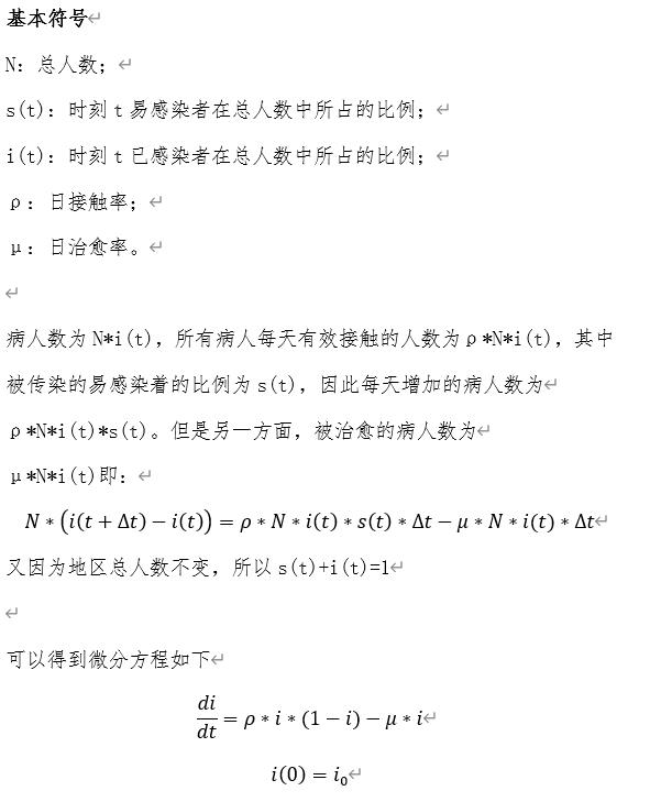 经典传染病模型的R语言编程实现