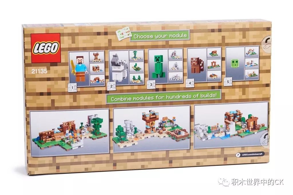 乐高LEGO 21135 Minecraft Crafting Box 2.0