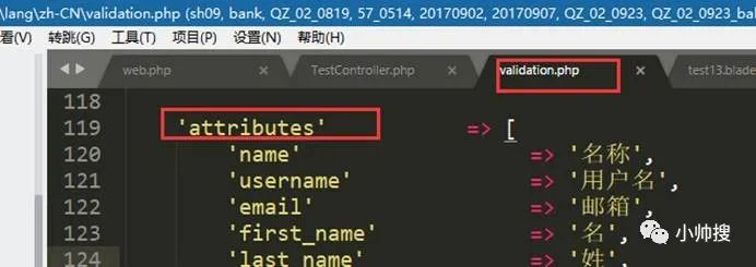 19.）PHPWeb开发框架~Laravel中自动验证机制