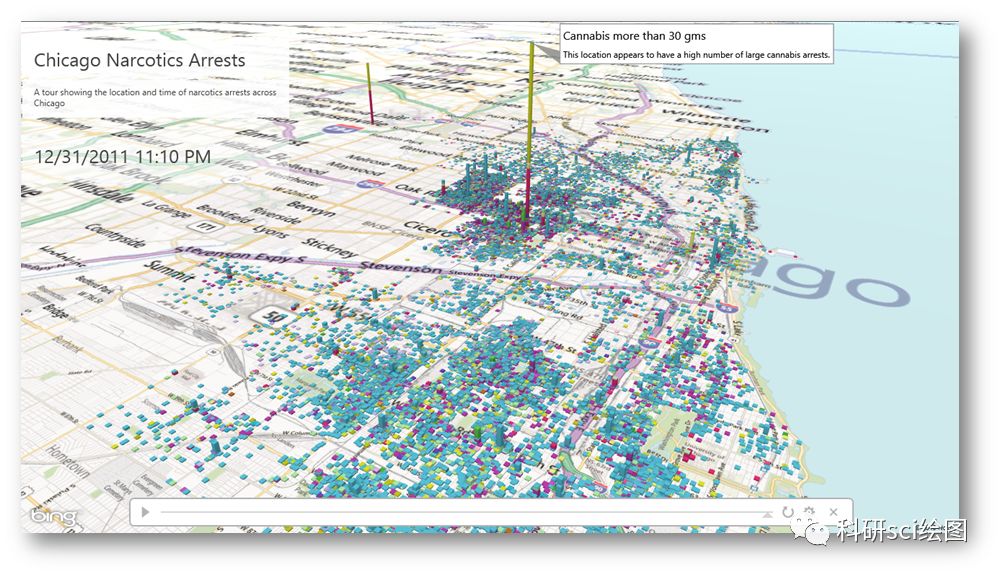 【科研工具】Microsoft Excel可视化信息工具 PowerMap——附下载地址