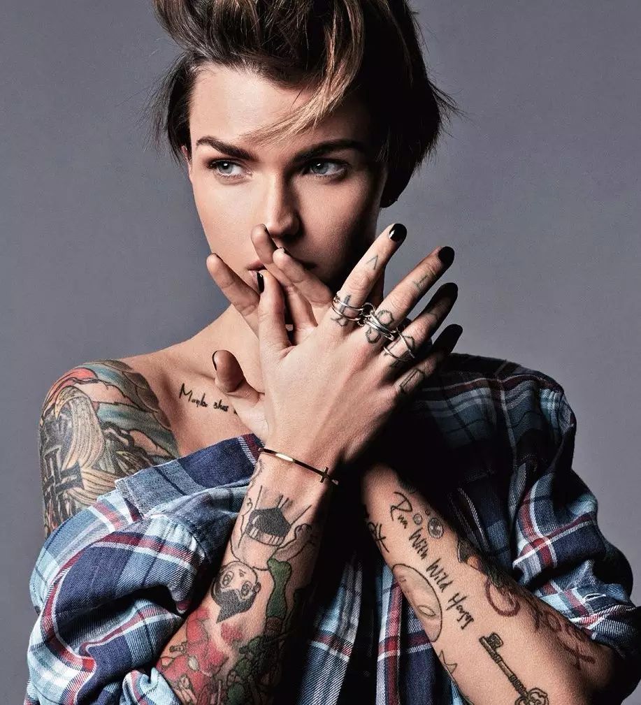 【赏】☛美翻了的雌雄同体 ▏Ruby Rose