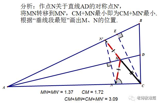 最短路径之垂线段最短（八年级）