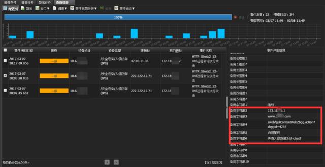 泰合安管平台针对利用Struts2-045漏洞的攻击进行监测与响应