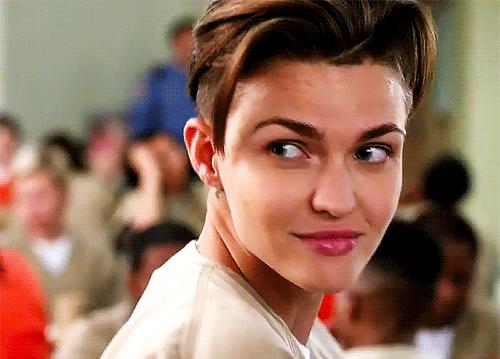 你萌知不知道之前那个特别帅的T， Ruby Rose，加盟了女子监狱第三季啊？不说了我去看剧了