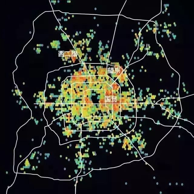 滴滴出行大数据可视化，揭秘北京两千万人是这么上下班的！