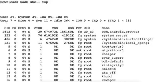 APP性能测试-cpu、内存