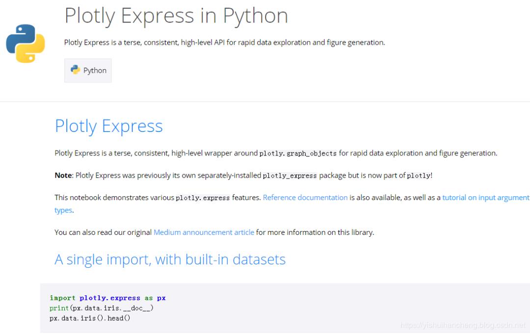 高可用数据可视化神器plotly_express详解