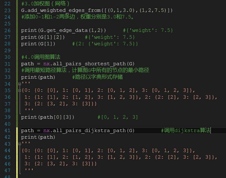 再说最短路径——Networkx