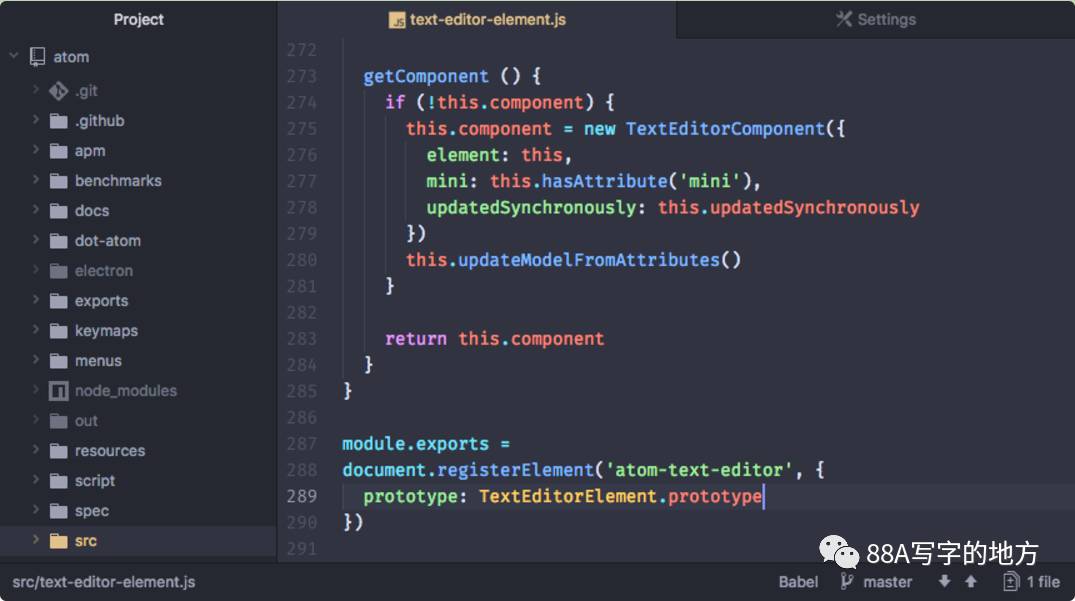 ATOM文本编辑器