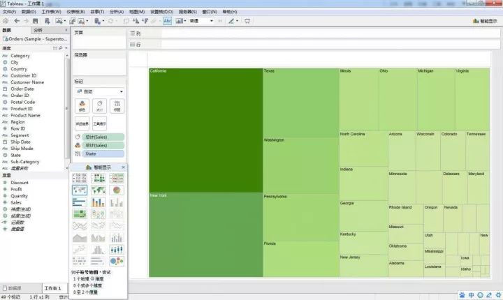 数据可视化分析利器：Tableau