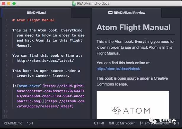 Atom 1.30发布，新增加Pull Request、Emojis提交消息支持