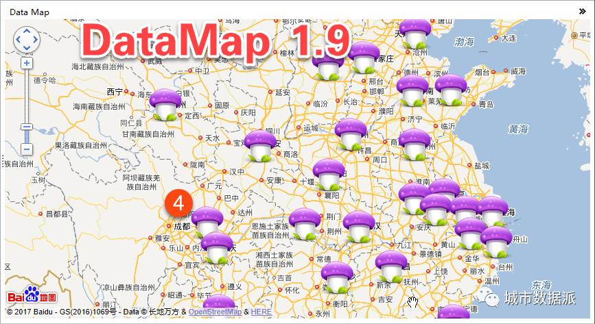 【数据地图神器】DataMap For Excel：让每个人都会做地图数据可视化分析