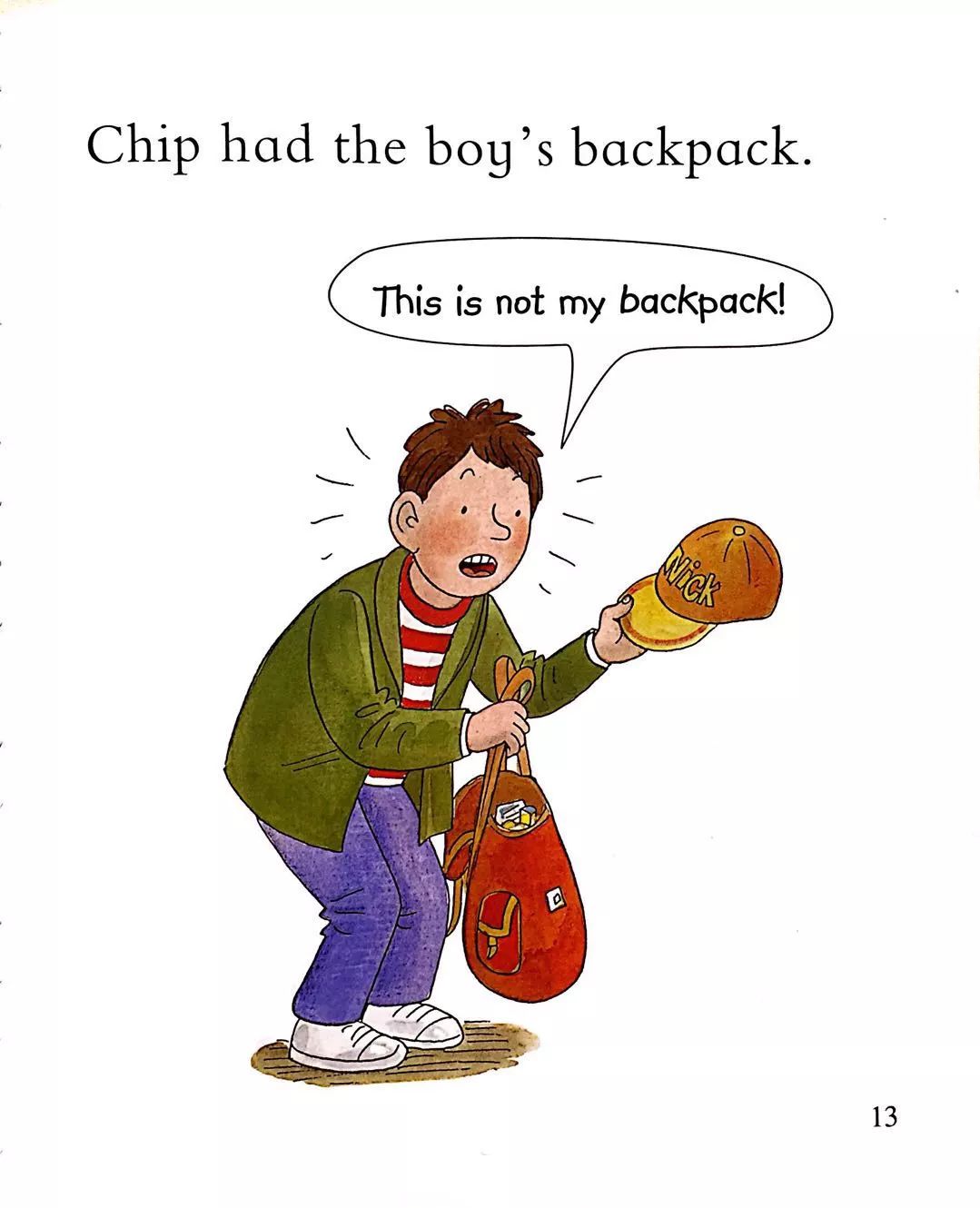 【Ruby绘本时间】《The Backpack》