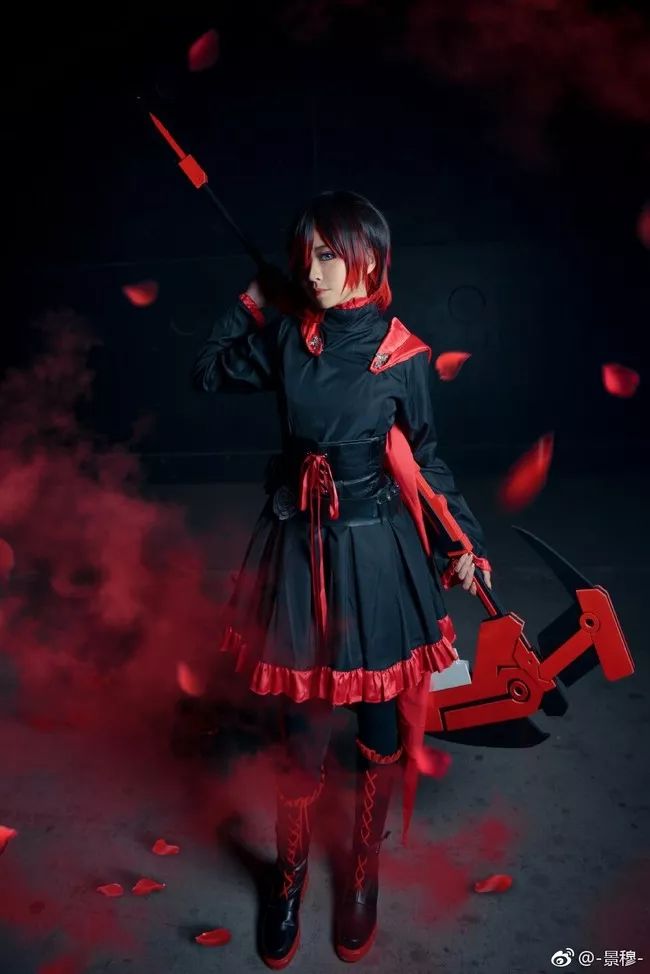 RWBY 小红帽 Ruby rose cosplay~(●´ω｀●)