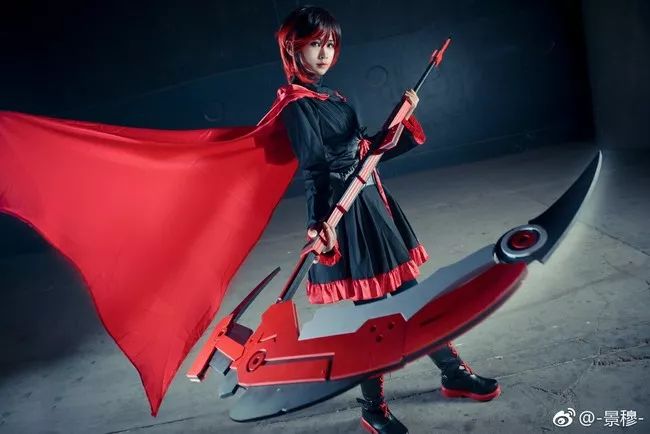 RWBY 小红帽 Ruby rose cosplay~(●´ω｀●)