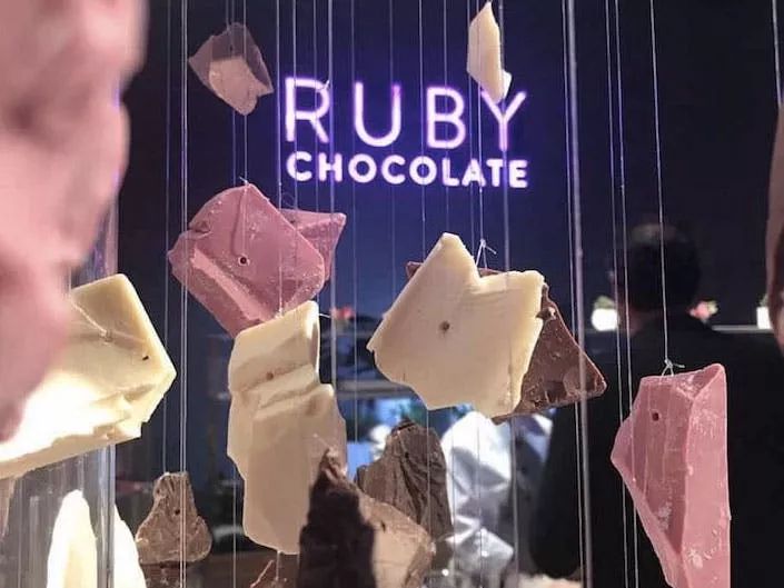 世界上有了第四种巧克力——"RUBY"！