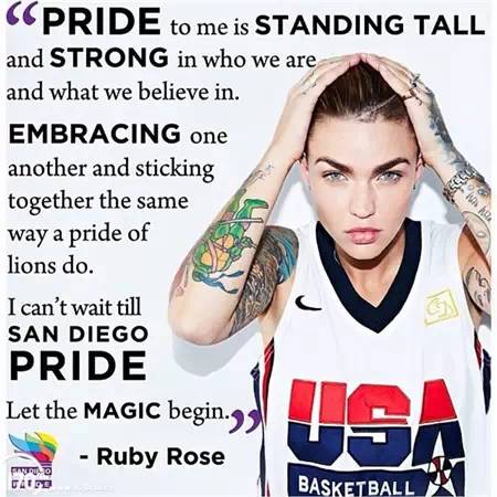 爱纹身的第一帅T：RubyRose，Ins被曝！