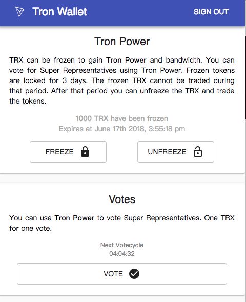 官网推荐-Tron Chrome Wallet钱包现已上线