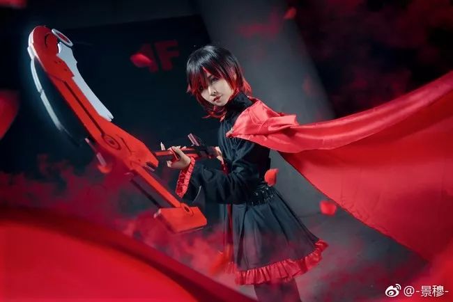 RWBY 小红帽 Ruby rose cosplay~(●´ω｀●)