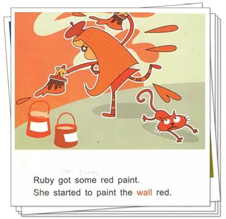 学员英文绘本阅读第十三期—《Ruby Red and Sky Blue》