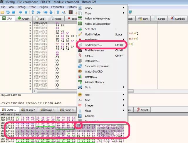 Hooking Chrome浏览器的SSL函数来读取SSL通信数据