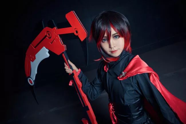 RWBY 小红帽 Ruby rose cosplay~(●´ω｀●)