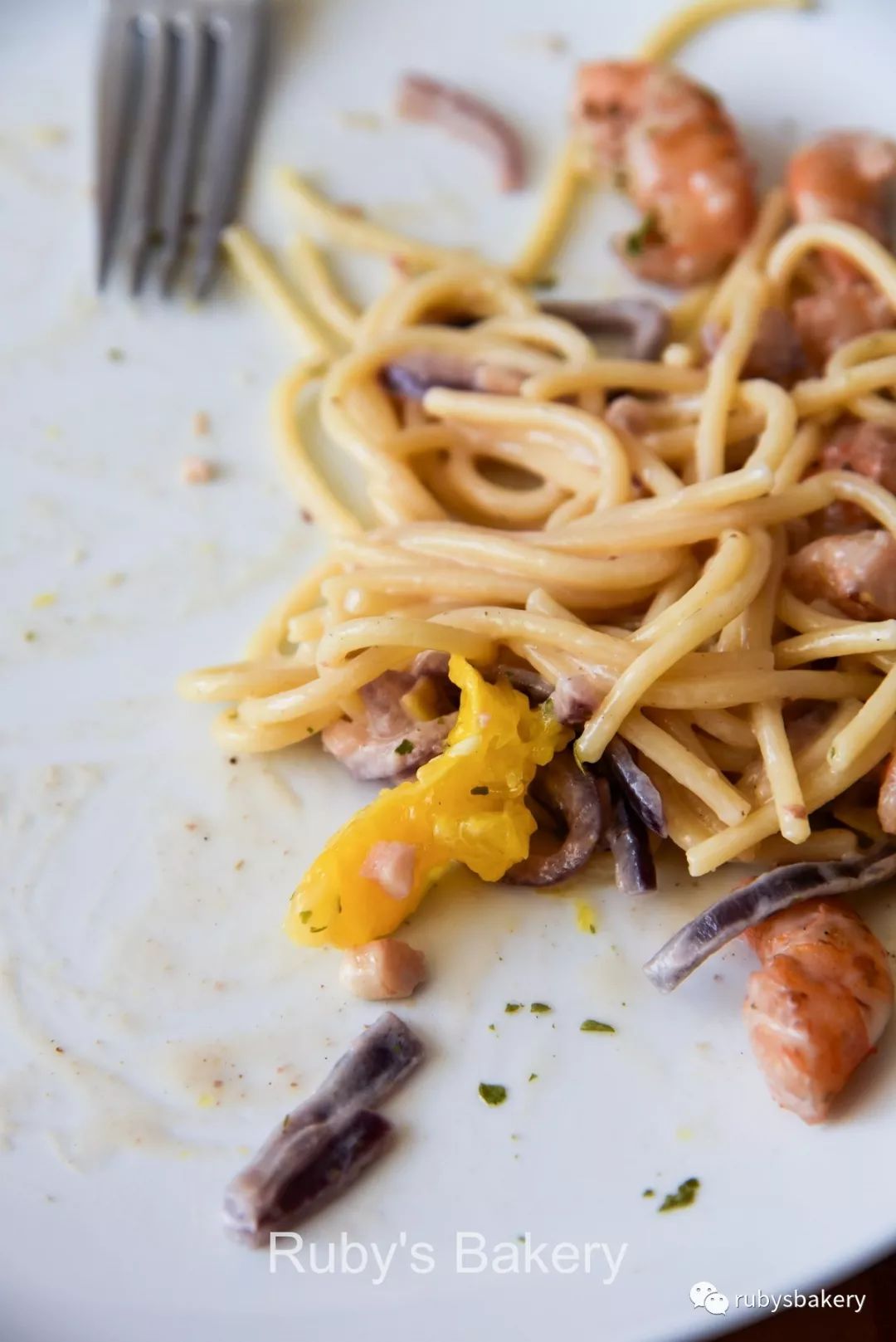 『Ruby美食』白葡萄酒海鲜意面（Seafood Pasta with White Wine）